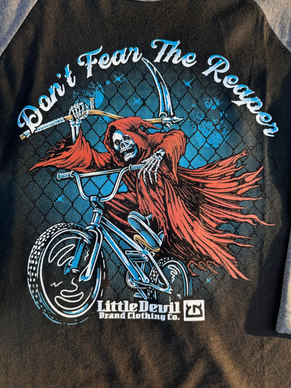 Reaper Baseball Shirt