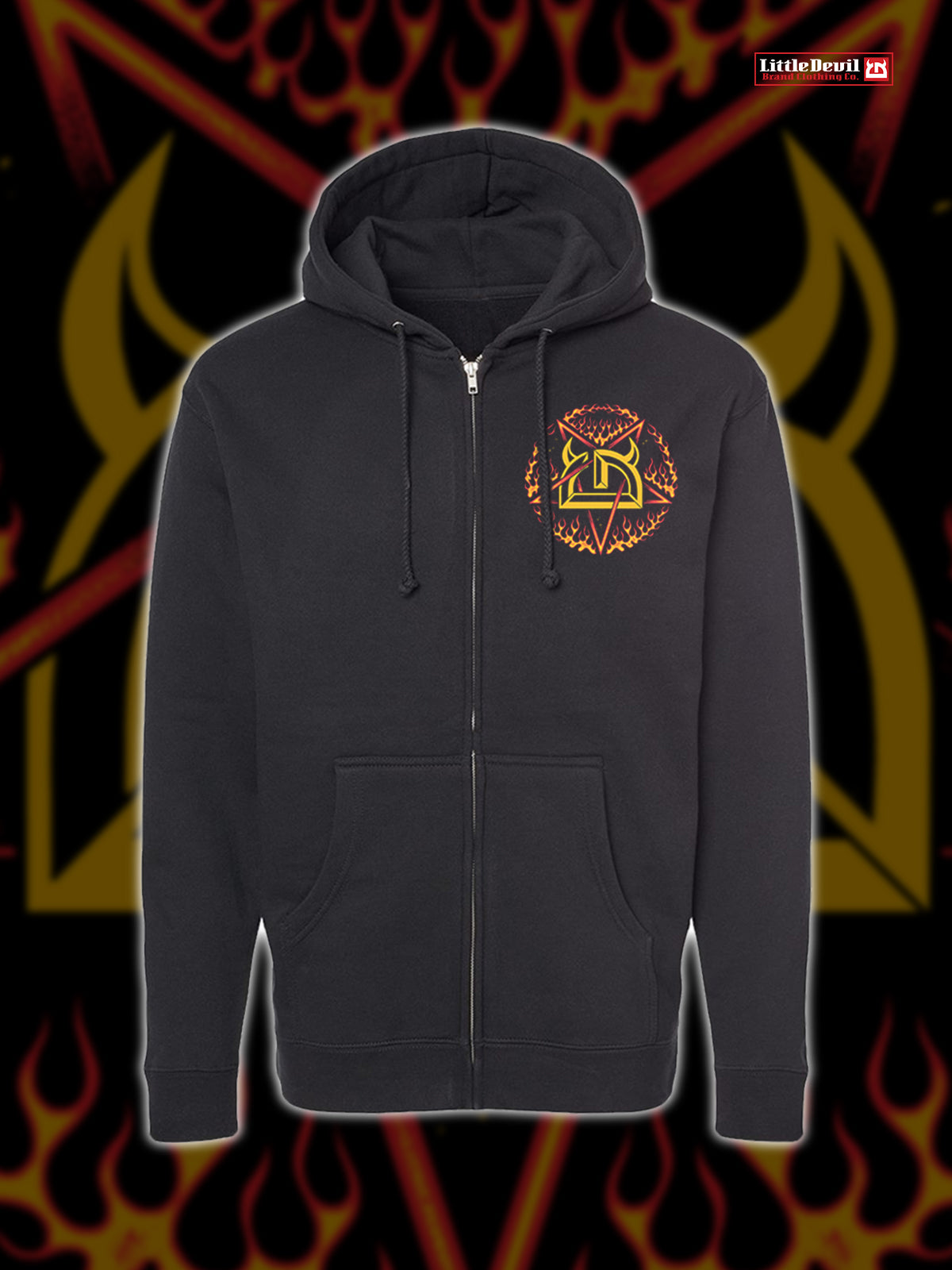 Fire Zipper Hood Preorder