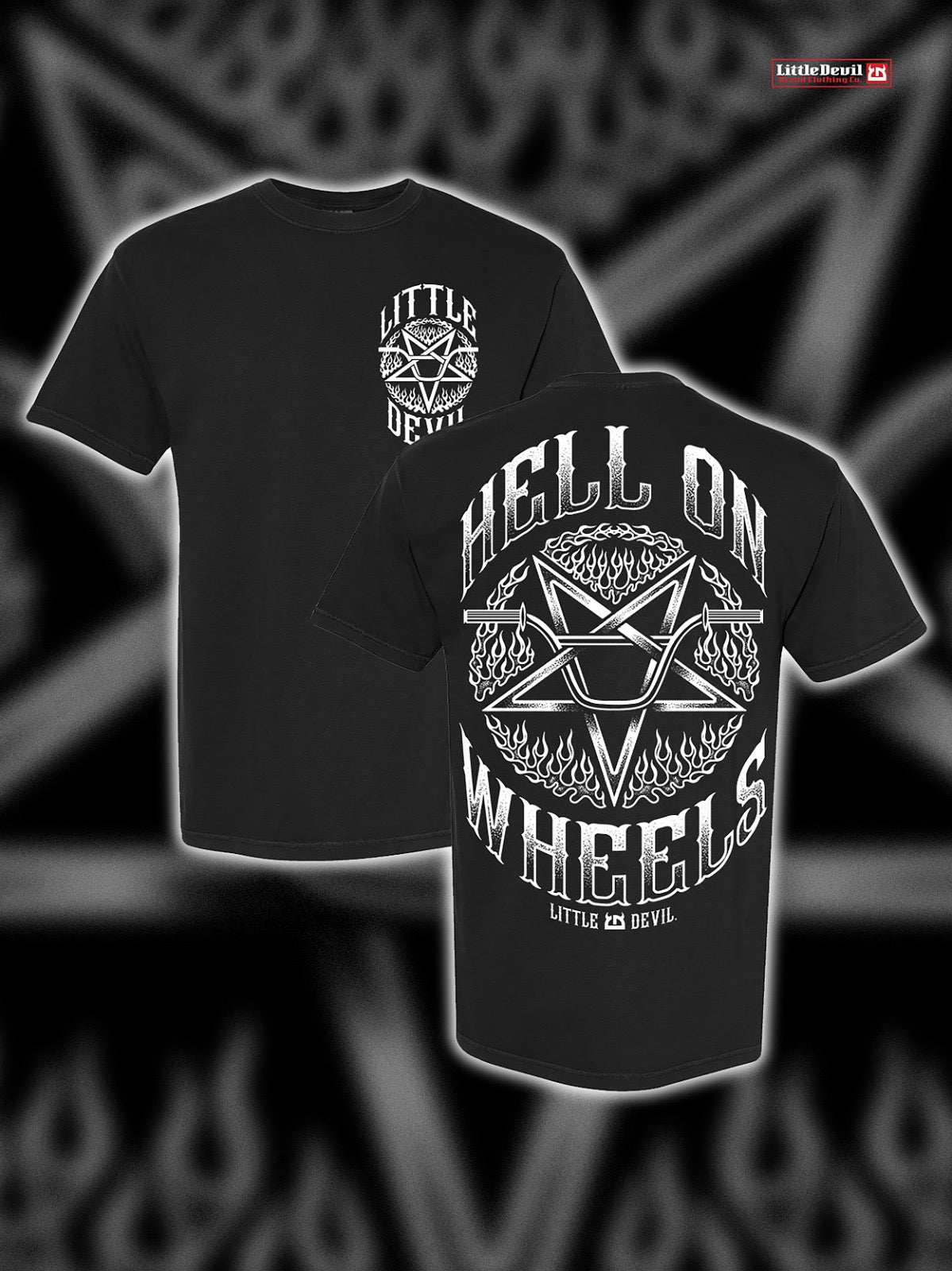 Hell On Wheels T-shirt – Little Devil Brand