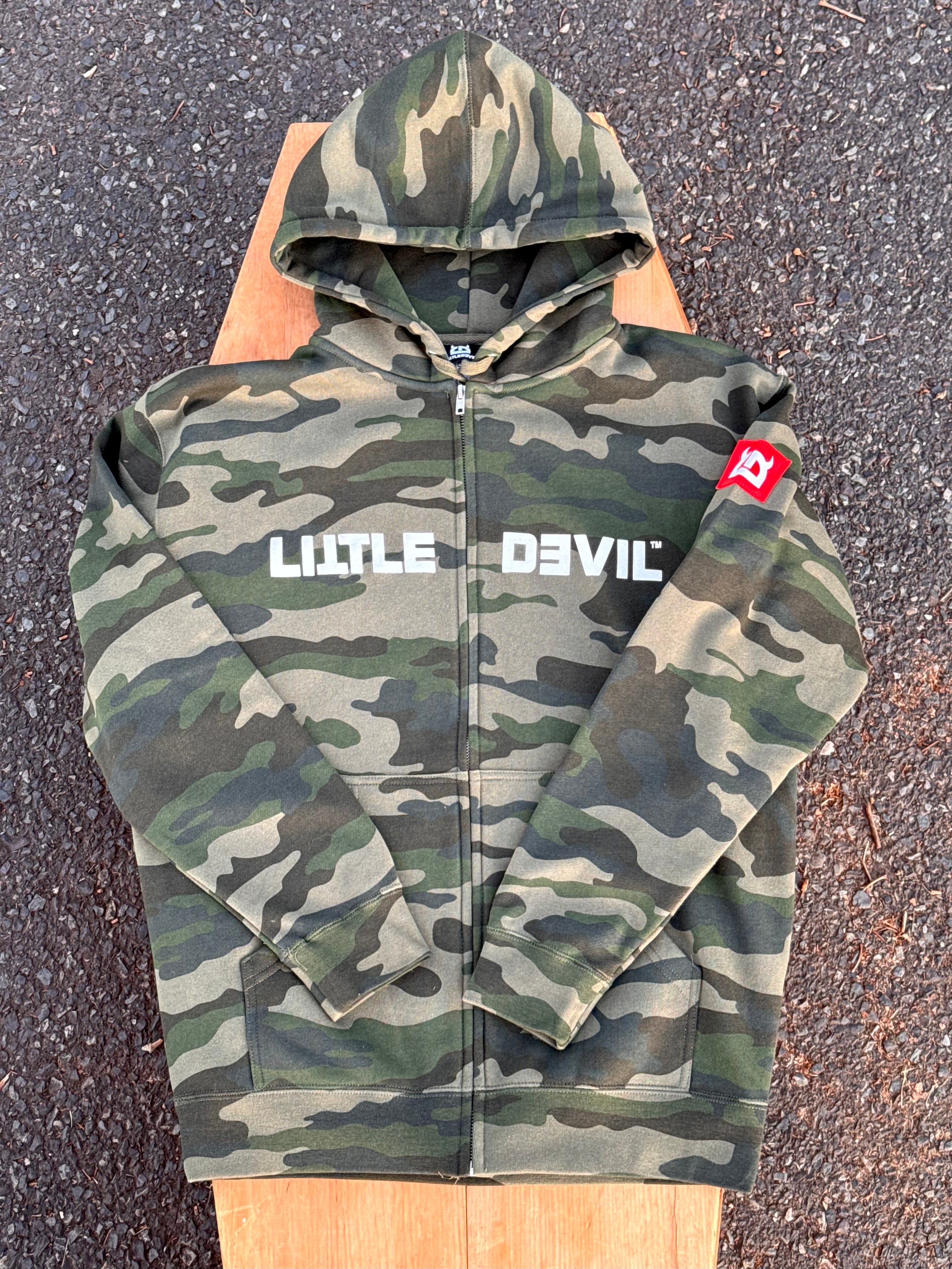 Dyslexic Zipper Hood – Little Devil Brand